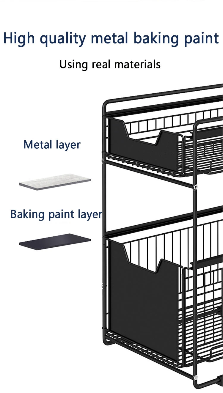 Dual Tier Multifunctional Kitchen Organizer Dual Tier Multifunctional Kitchen Organizer